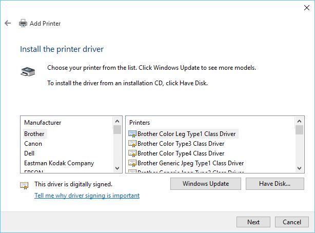 install usb drivers for windows 10